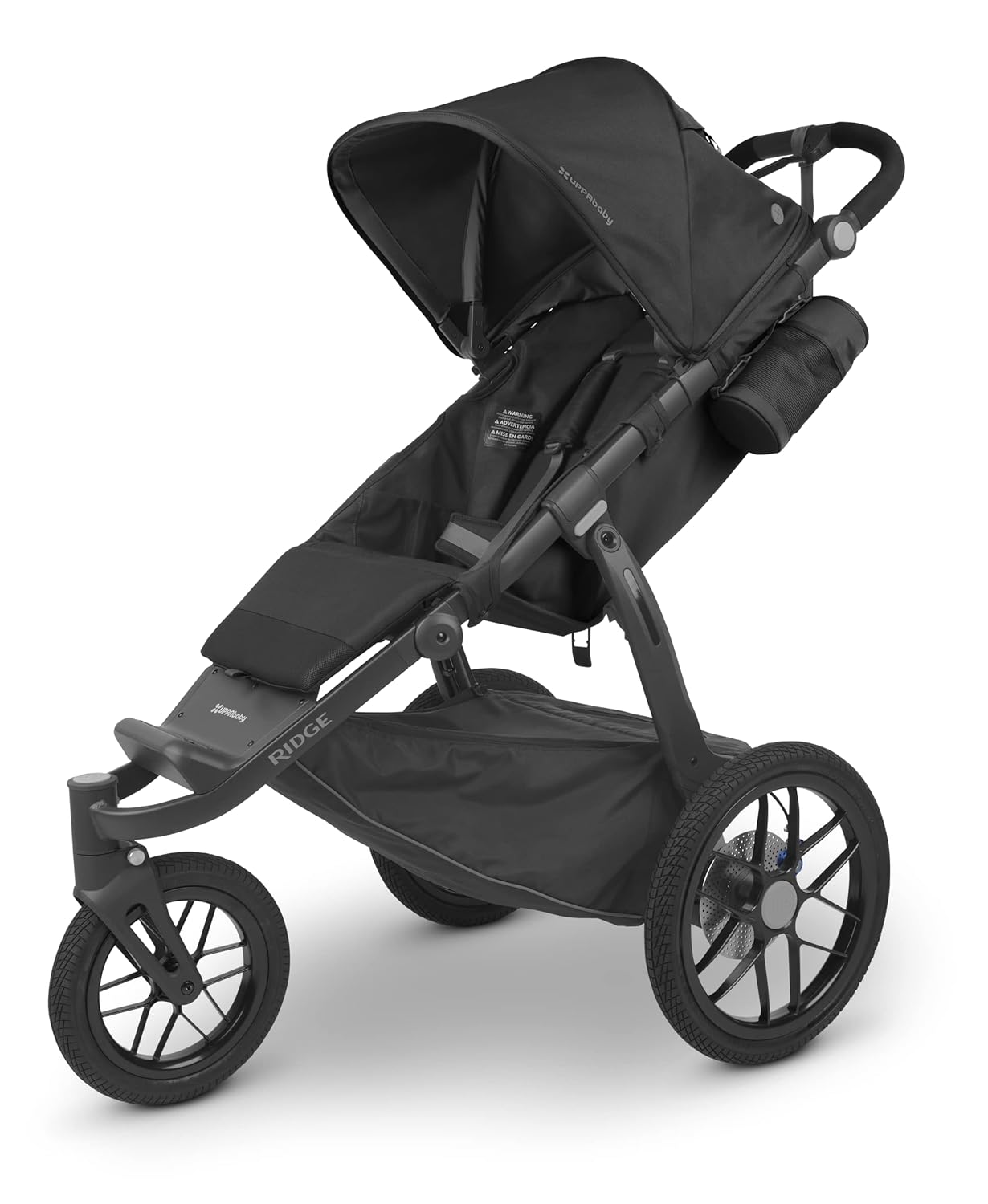 Durable Ridge Jogging Stroller with Jogger Holder & Basket Cover