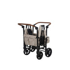 Luxury 4-Seat Folding Stroller Wagon with Canopy
