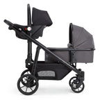 Lightweight Twin Stroller – Foldable & Adjustable Seats