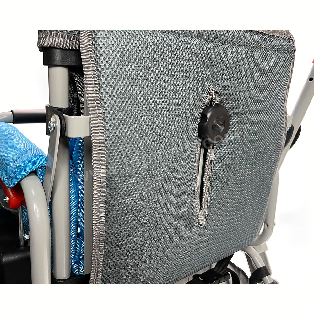 Heavy-Duty CP Wheelchair Stroller – Foldable & Reclining